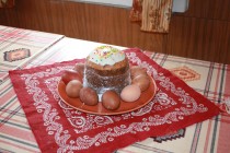 Освещение куличей и яиц